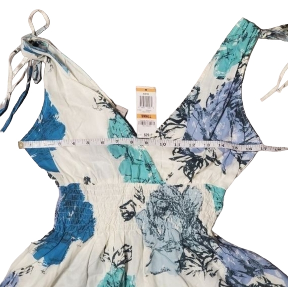 American Rag Womens Floral Print Smock Babydoll Top Size Small - Picture 6 of 10